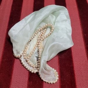 Vintage Beaded Hankerchief